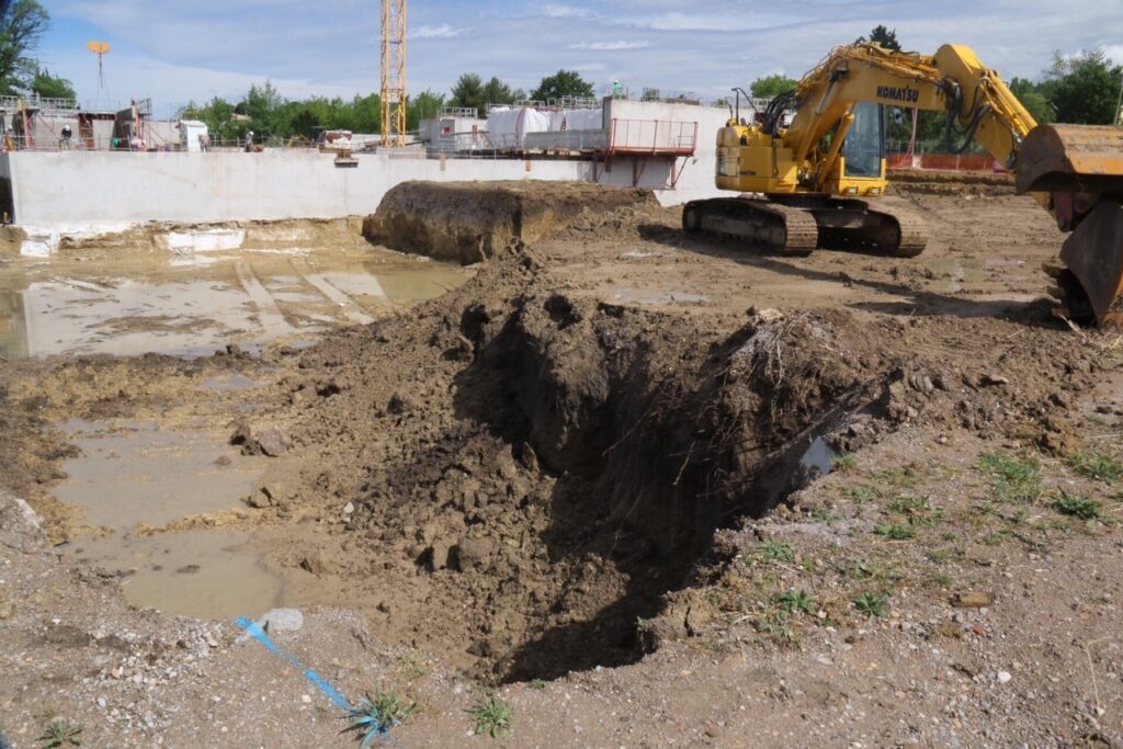 Début des travaux