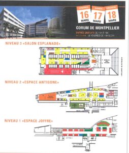 Plan salon de l'immobilier