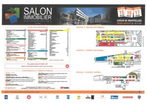 Plan du salon de l'immobilier